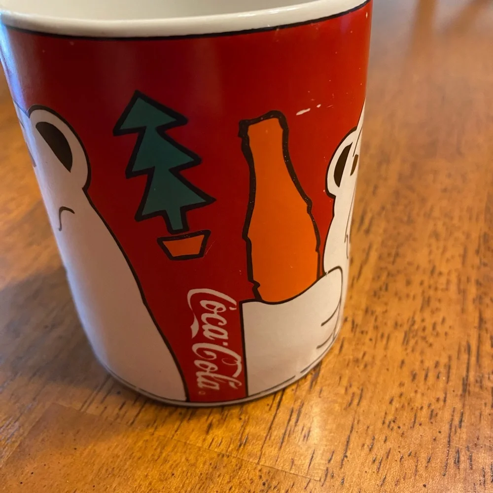 Coca-Cola mug from Gibson housewares. 1996 edition